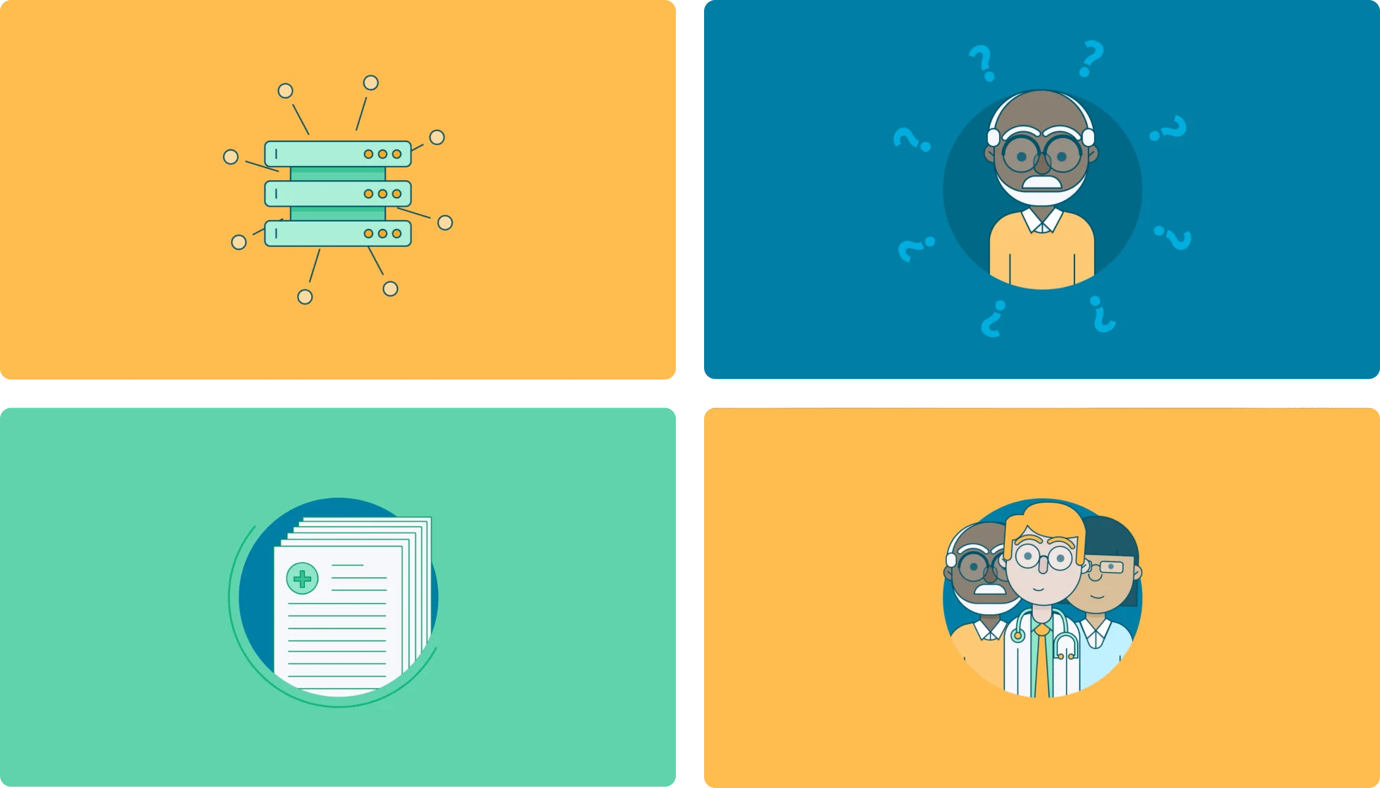 DMEhub Marketing Illustrations