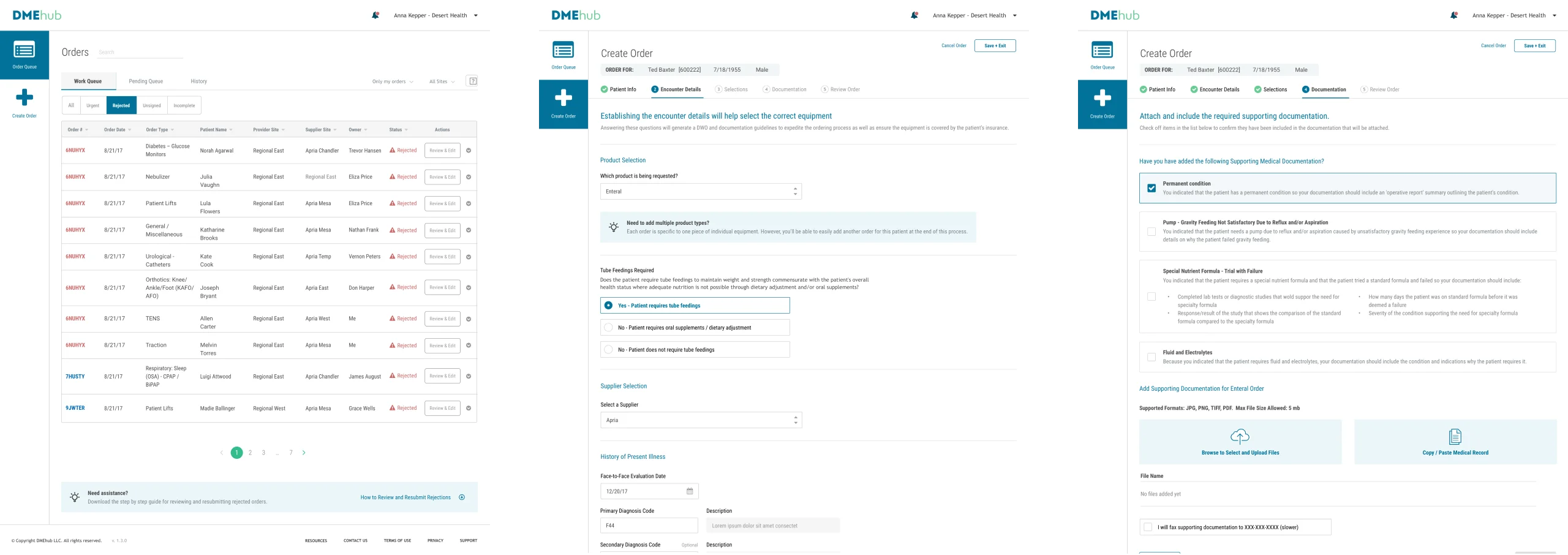 DMEhub Workflow Design