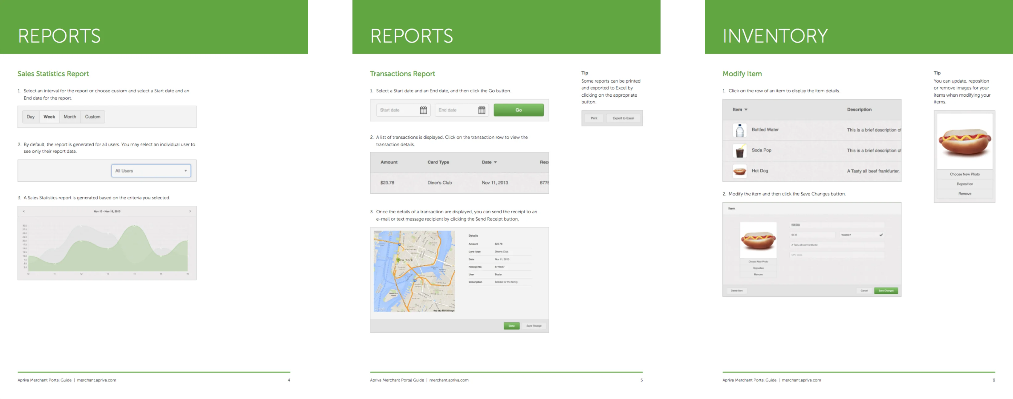 Merchant Support Guides
