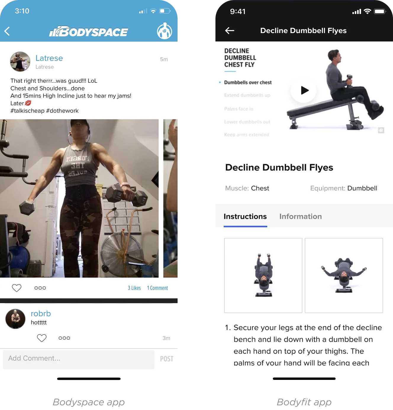 Legacy BodyBuilding.com Apps