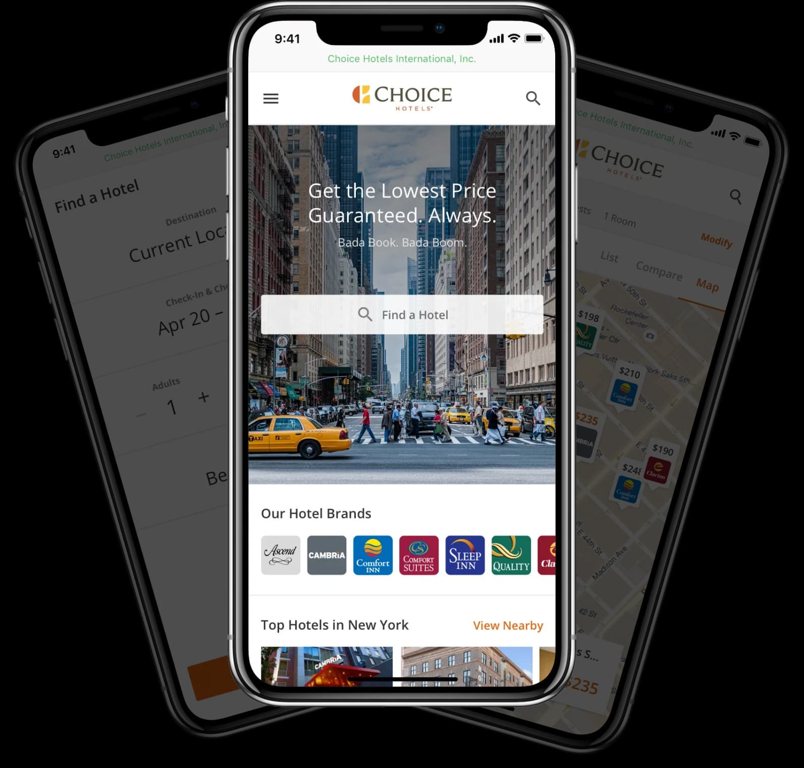 Choice Hotels Mobile Booking Experience