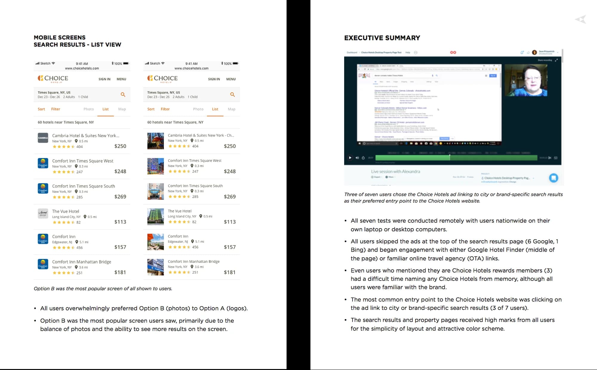 User Research Findings