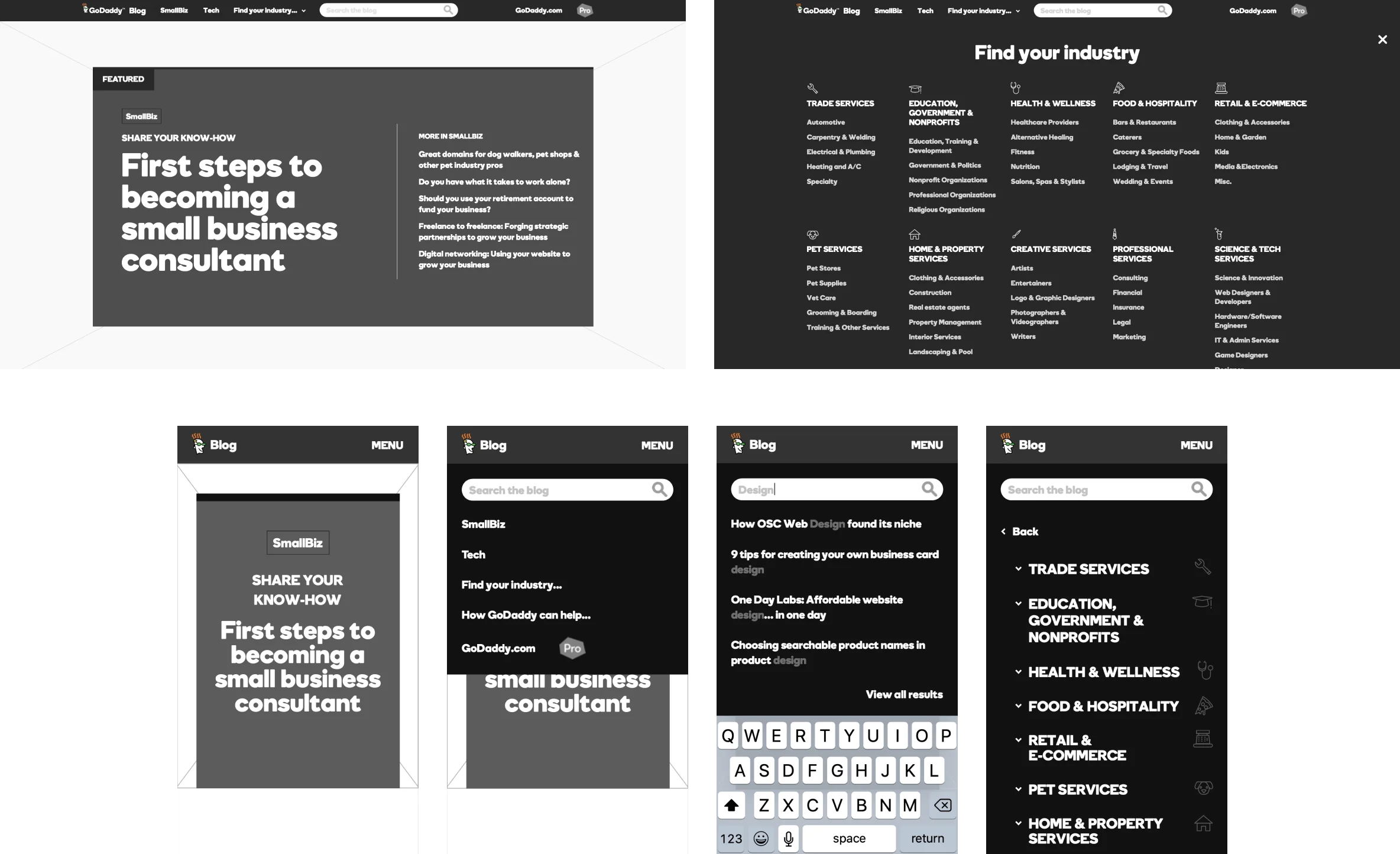 Navigation and UX Design