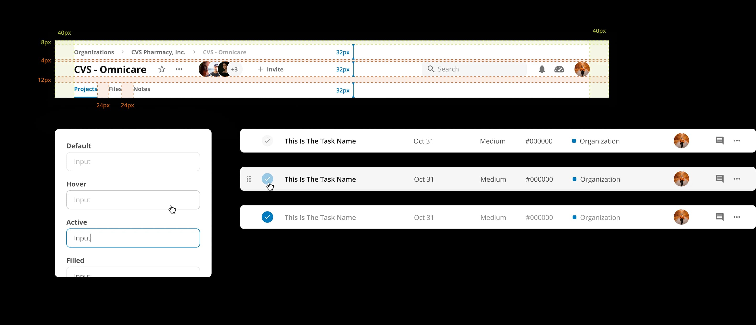 Style Library and Components